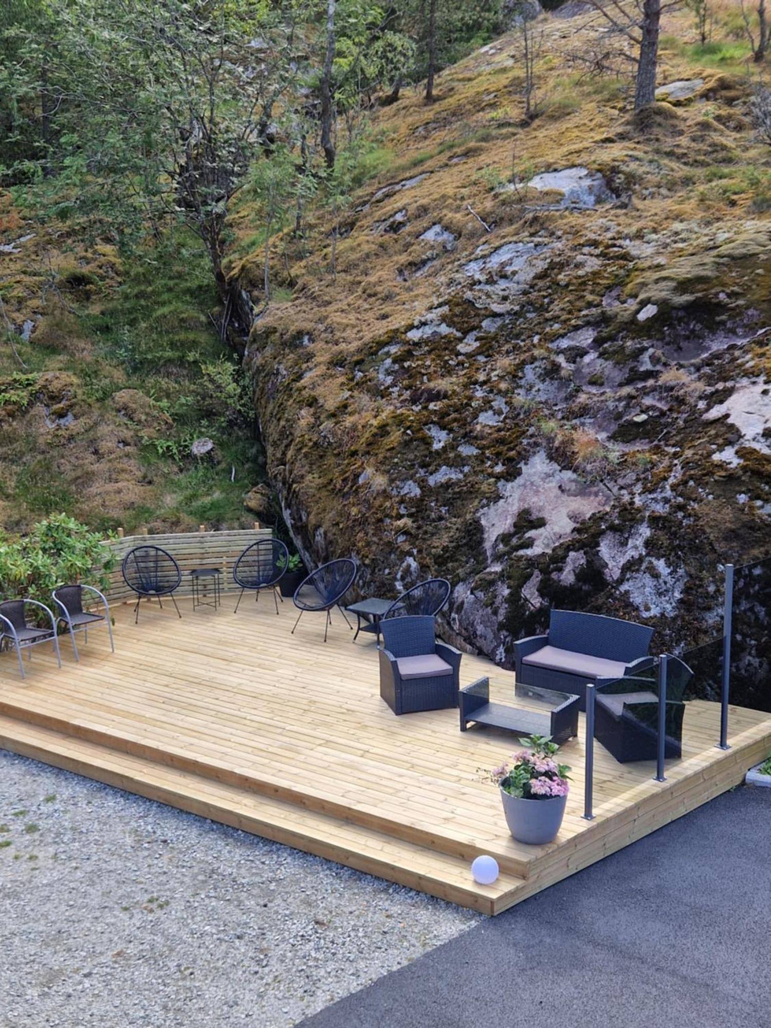 Kvamsdal Pensjonat 2 Eidfjord Ngoại thất bức ảnh